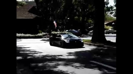 Черно Lamborghini Murcielago 