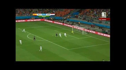 Испания - Холандия 1:5 / Световно първенство 2014