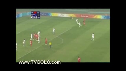 07.08 Китай - Зенландия 1:1 Олимпийски игри Пекин 2008