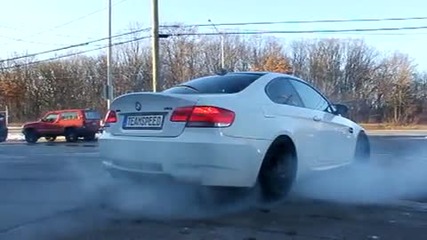 Не е за изпускане!! - Bmw M3 E92 Burnout Full Hd