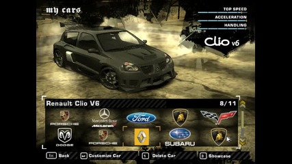 My Cars In Nfs Mw 2005