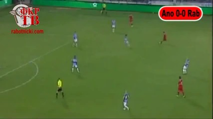 Anorthosis - Rabotnicki. Акценти от срещата
