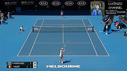 Simona Halep vs Anett Kontaveit Highlights Australian Open 2020 Qf 720p