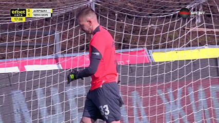 Goal by PFC Dobrudzha 1919 Dobrich