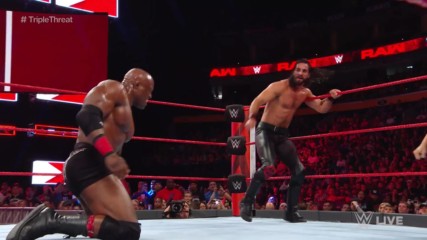 Seth Rollins vs. Bobby Lashley vs. Elias: Raw, July 16, 2018