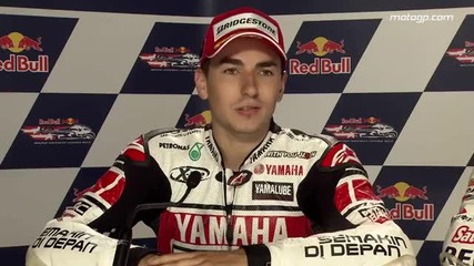 Jorge Lorenzo interview after the Laguna Seca Gp