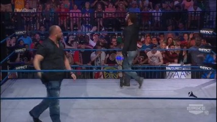 Първото излизане на Ерик Йънг като Световен шампион - Tna Impact Wrestling