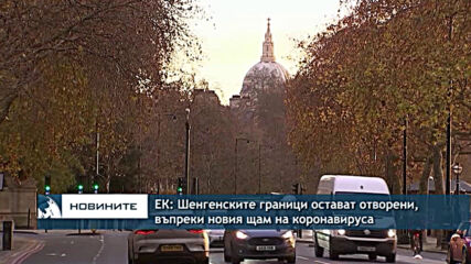ЕК: Шенгенските граници остават отворени, въпреки новия щам на коронавируса