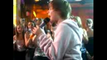 Justin Bieber Holding My Hand And Singing To Me At Much! 