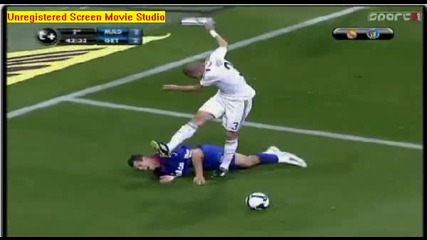 червен картон за Pepe - Real Madrid vs Getafe 21 - 04 - 2009 {hq}