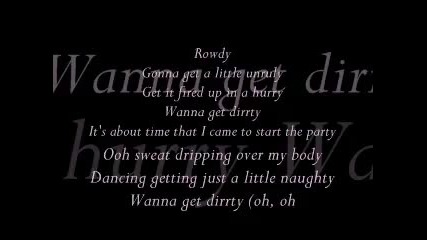 Christina Aguilera Dirrty Lyrics