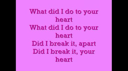 Jonas Brothers - What Did I Do To Your Heart + Lyrics