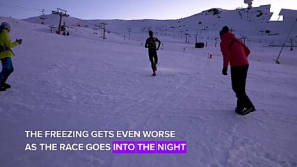 Insane Winter Competitions: Try doing a race… uphill, in snow, at night