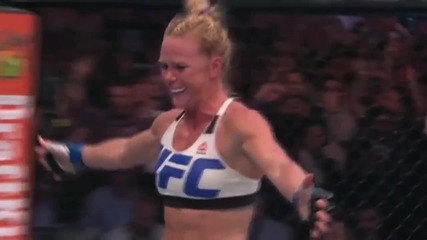 Holly Holm - Ronda Rousey След 0.55