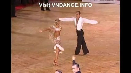 cha - cha - cha Riccardo Cocchi & Yulia - 2009 Asian Open Professional Dance Championships 