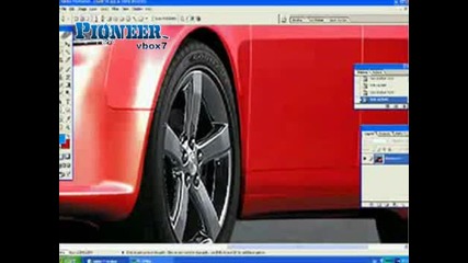 Photoshop Tuning - Сменете цвета на джантите