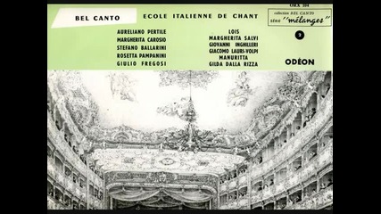 Aureliano Pertile & Rosetta Pampanini - O soave fanciulla - 1926 