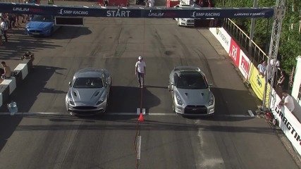Aston Martin Vanquish (2013) vs Bmw M5 F10 vs Nissan Gt-r