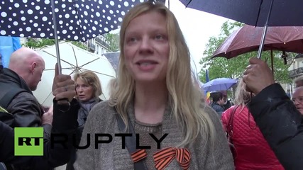 Парижани почитат жертвите от Одеса
