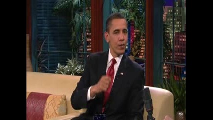Барак Обама гост на Джей Лено