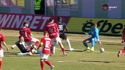 Goal by CSKA 1948 Sofia