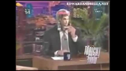 Twilight - The Tonight Show With Jay Leno - Robert Pattinson.flv