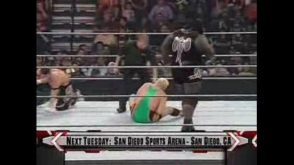 Ecw Triple Threat Match - Evan Bourne Vs Finlay Vs Mark Henry