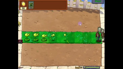 Plants vs Zombies Епизод 1 Ниво 1