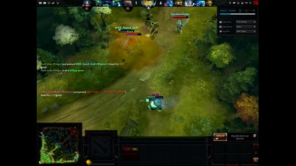 Добър Double Kill с Pudge ! Dota 2 !!