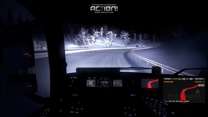 Euro Truck Simulator 2 #16 С Волвото през снега