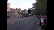 Мегатоварът се движи по-бързо по улиците на Бургас
