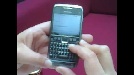 Nokia E71 Pm Shows Intelligent Input