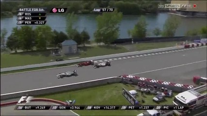 Sky Sport F1 2012 - Гп на Канада ( Цялото Състезание ) Част 6 [ 13 ]