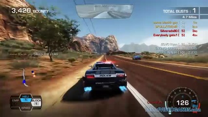 Need For Speed Hot Pursuit 2010 Multiplayer Gameplay