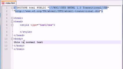 Xhtml and Css Tutorial - 16 - Intro to Css