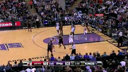 Miami Heat @ Sacramento Kings 104 - 83 [highlights] - 11.12.2010