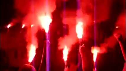 Огнено шоу на мач в Перм