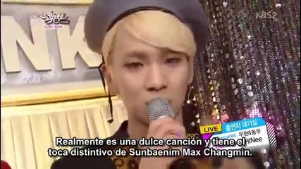 Shinee - Music Bank Backstage