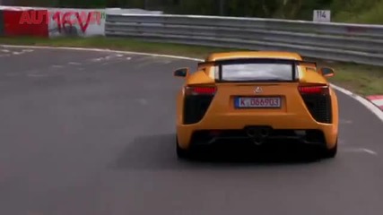 Lexus Lfa Nurburgring video review by autocar.co.uk