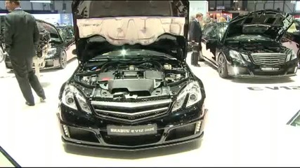 Световна премиера Brabus E V12 Coup Женева Мотор 2010