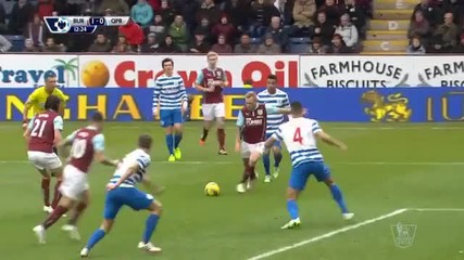 Бърнли 2:1 Куинс Парк Рейнджърс 10.01.2015