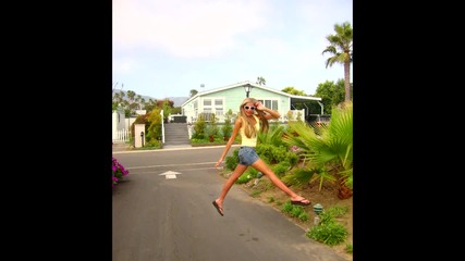 Milly and Becky in Malibu!