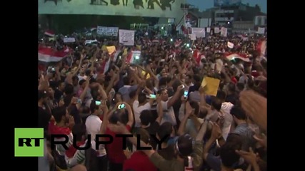Iraq: Thousands protest living conditions, govt corruption in Baghdad