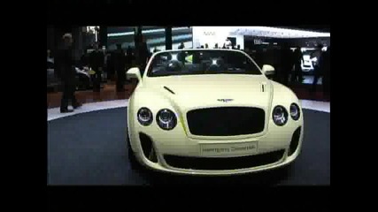 bentley continental supersports convertible geneva2010