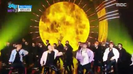 Comeback Stage Bts - Not Today - Show Music core 20170225