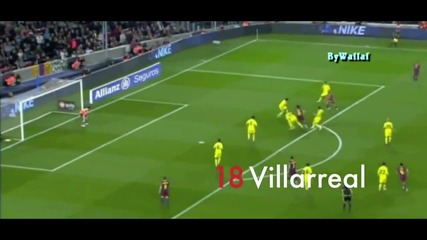 Lionel Messi 52 Goals Of 2010_2011