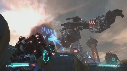 Metroplex Help - Transformers Fall of Cybertron Gameplay