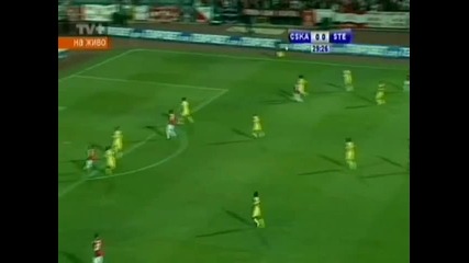 25.08.11 Цска - Стяуа 1:1 Лига европа плейоф