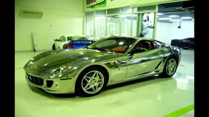 Невероятно Хромирано Ferrari 599 Gtb 