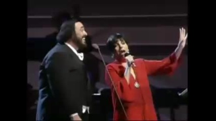 Pavarotti and Liza Minnelli - New York New York